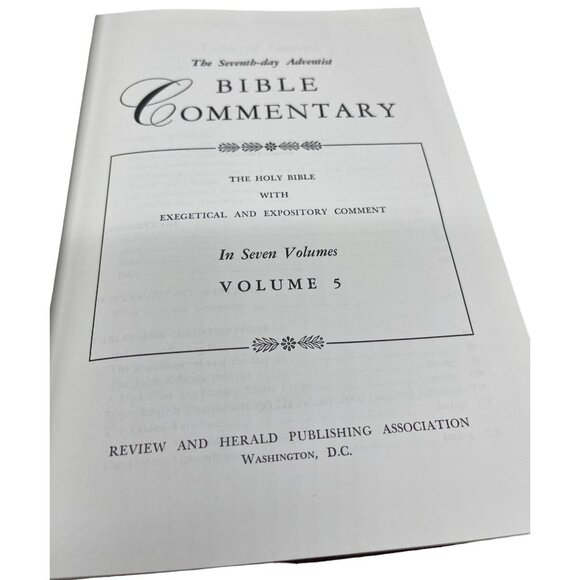 bible commentary volume 5 hardcover book 1980 exegetical English READ - Picture 1 of 10